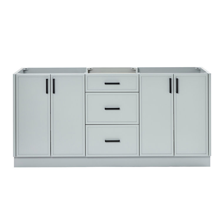 Ariel Bath ARIEL Kelly 72 Double Bathroom Vanity Base Only | Wayfair